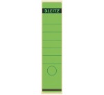 Leitz Large/Short Back Label 62x285mm Adhesive Green 10 Pieces