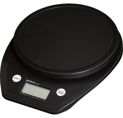 Pèse-lettres Maulgoal jusqu’à 5000g noir pile incluse noir