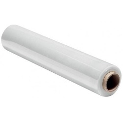 Film de palette, ft  50 cm x 200 m, 30 mu, boîte de 6 pièces, transparent