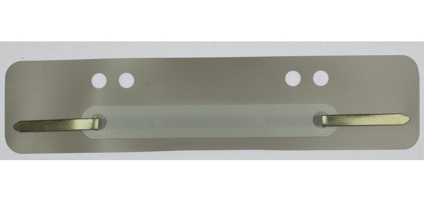 Gray file fasteners, box of 100 pieces