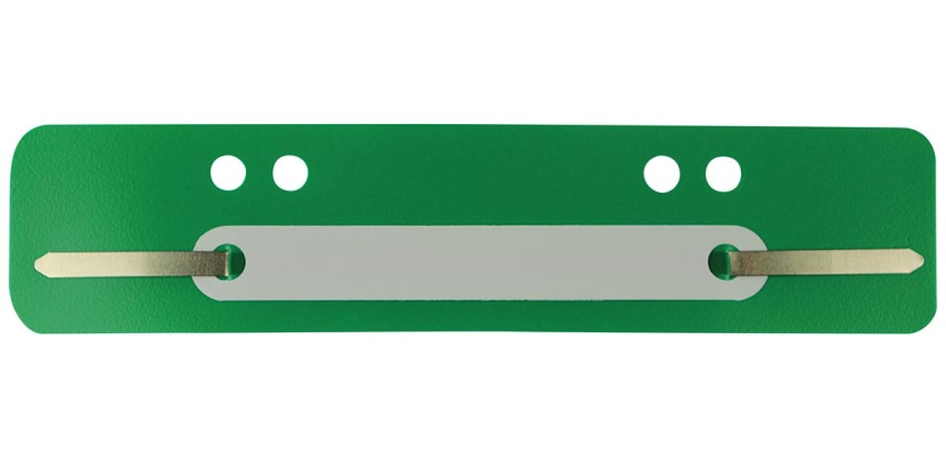 Fixe-dossiers, vert, boîte de 100 pièce