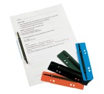 Fixe-dossiers, rouge, paquet de 25 pièces