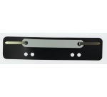 File fasteners, black, pack of 25 pieces