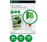 Leitz iLAM lamineerhoes ft A4, 160 micron (2 x 80 micron), geperforeerd, pak van 100 stuks
