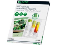 Leitz iLAM pochette à plastifier ft A4, 160 microns (2 x 80 microns), perforée, paquet de 100 pièces