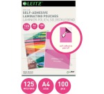 Leitz iLAM A4 Self-Adhesive Lamination Pouch 2x 125 Microns EVA 100 Pieces