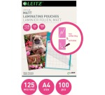 Lamineerhoes Leitz iLAM A4 2x125micron EVA Mat 100stuks