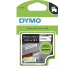Labeltape Dymo LabelManager D1 polyester 19mmx5,5m zwart op wit