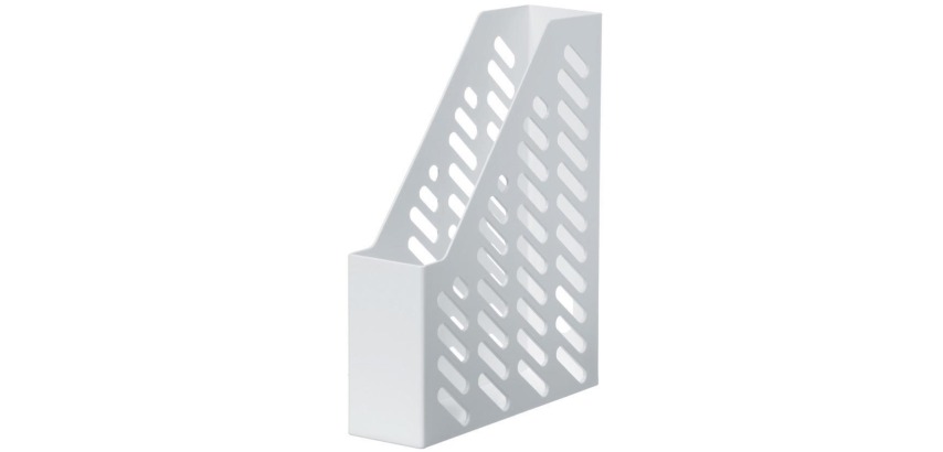 Han magazine rack, white