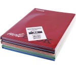 OFFICE products notebook with hardcover, A4, 96 sheets, with margin, ruled