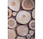 OFFICE products Heft, Nature, mit Hardcover, A5, 96 Blatt, mit Rand, liniert