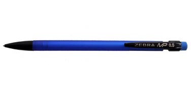 ZEBRA MP vulpotlood, 0,5 mm, HB, blauw