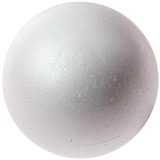 Bouhon Boules en polystyrène diamètre: 30 mm, sachet de 50 pièces