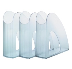 Han tijdschriftenhouder Twin transparant