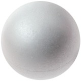 Bouhon Boules en polystyrène diamètre: 60 mm, sachet de 10 pièces