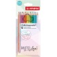 STABILOaquacolor crayon de couleur, pastel, étui de 12 pièces, assorti