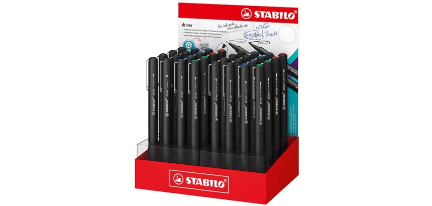 STABILO dr!ver Filzstift, 0,4 - 0,8 mm