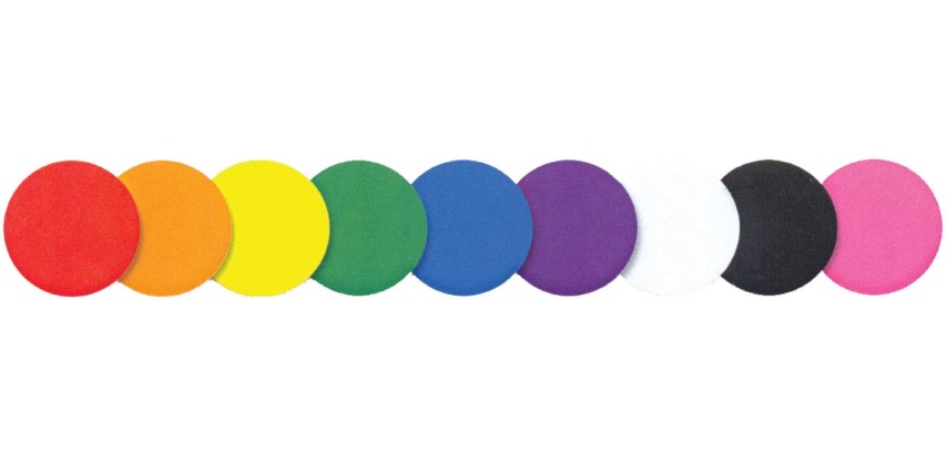 Bouhon round sticker diameter 14 mm, pack of 400 pieces