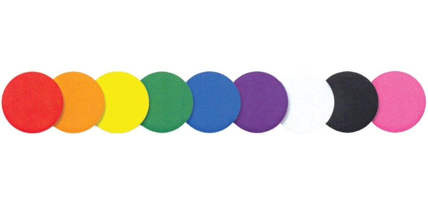 Bouhon round sticker diameter 14 mm, pack of 400 pieces