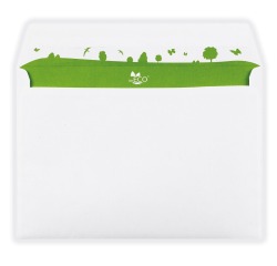 Bong enveloppes beECO, ft 162 x 229 mm, sans fenêtre, boîte de 500 pièces