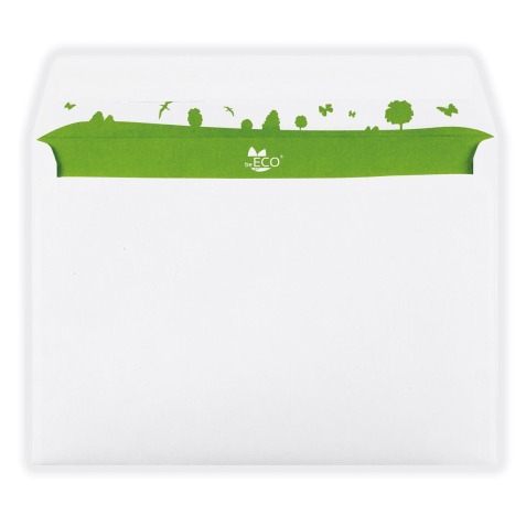 Bong enveloppes beECO, ft 162 x 229 mm, sans fenêtre, boîte de 500 pièces