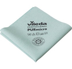 Vileda chiffon en microfibres Purmicro Active, paquet de 5 pièces, vert