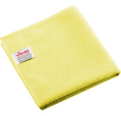Vileda Professional r-MicroTuff Swift Max chiffon en microfibre, paquet de 5 pièces, jaune