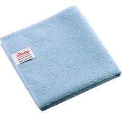Vileda Professional r-MicroTuff Swift Max chiffon en microfibre, paquet de 5 pièces, bleu