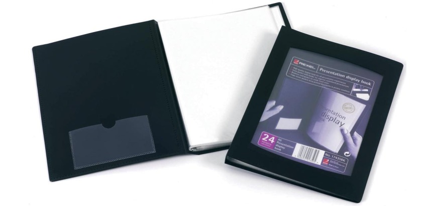 Rexel Professional Display Book Document Protector, for A5 size, 24 pockets