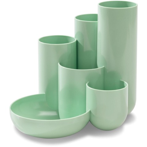 Han plumier avec 6 compartiments Campus, vert pastel