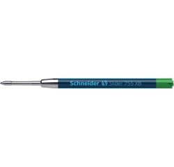 Schneider recharge stylo bille Slider 755 XB, vert