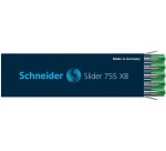 Schneider recharge stylo bille Slider 755 XB, vert