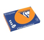 Clairefontaine Trophée Intens, colored paper, A3, 120 g, 250 sheets, bright orange