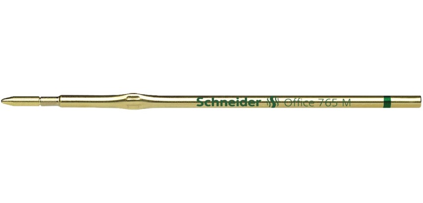 Schneider recharge stylo bille Office 765, vert