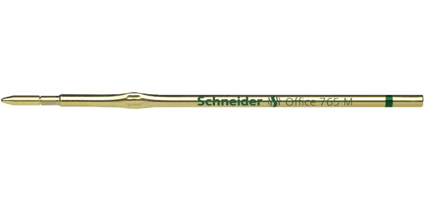 Schneider recharge stylo bille Office 765, vert