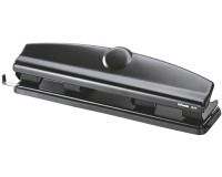 Esselte Q10 4-gaats perforator, zwart