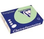 Clairefontaine Trophée papier couleur, A4, 80 g, 500 feuilles, vert nature