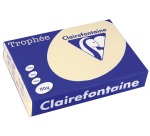 Clairefontaine Trophée Farbpapier, A4, 80 g, 500 Blatt, Sandfarben