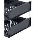 Durable barrettes pour bac à Courrier Optimo paquet de 4 barrettes métal