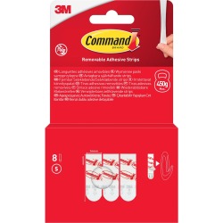 Command languettes, petit, blister de 8 pièces