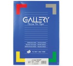 Gallery witte etiketten ft 70 x 32 mm (b x h), rechte hoeken, doos van 2.700 etiketten
