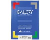 Gallery witte etiketten ft 70 x 32 mm (b x h), rechte hoeken, doos van 2.700 etiketten