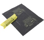 Komo sac à ordures, 50 microns, 60 litres, 1 rouleau, 20 sacs, gris