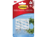 Medium Oval Command Adhesive Hook with Fastening Strip, 2 pieces