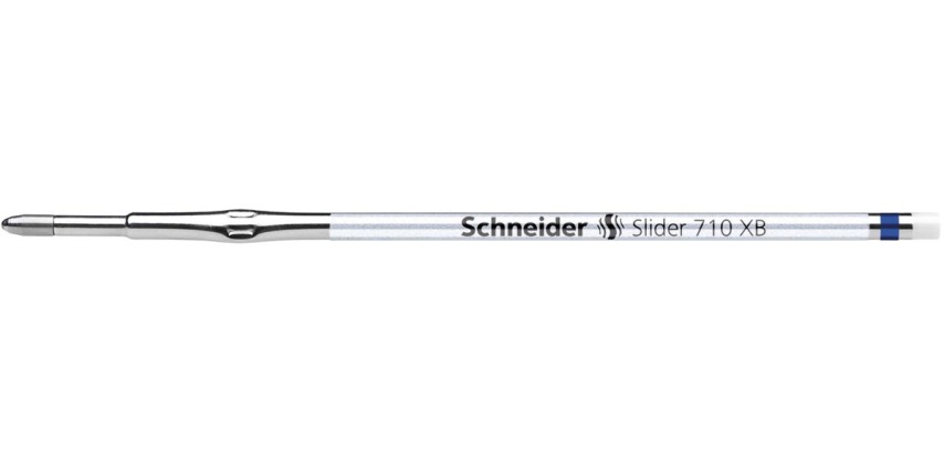 Schneider recharge stylo bille Slider 710 XB, bleu