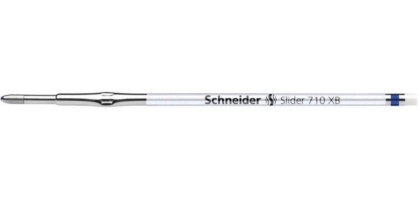 Schneider recharge stylo bille Slider 710 XB, bleu