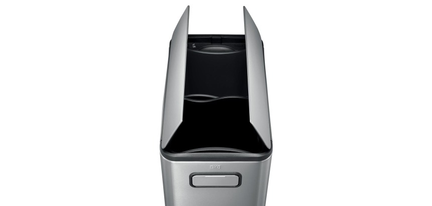 Ecofly trash bin, 20+20 L capacity