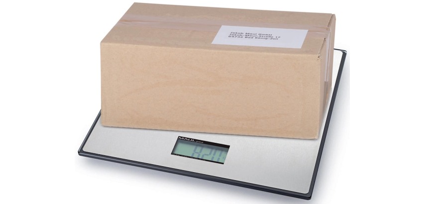 MAUL Global Counting Scale 25kg, interval 20g, battery included, platform 32x32cm, kg/lb, gray