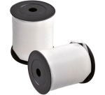 Ruban cadeau, 5 mm x 500 m, blanc
