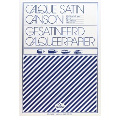 Papier calque Canson satin  A3 90g translucide 10 feuilles